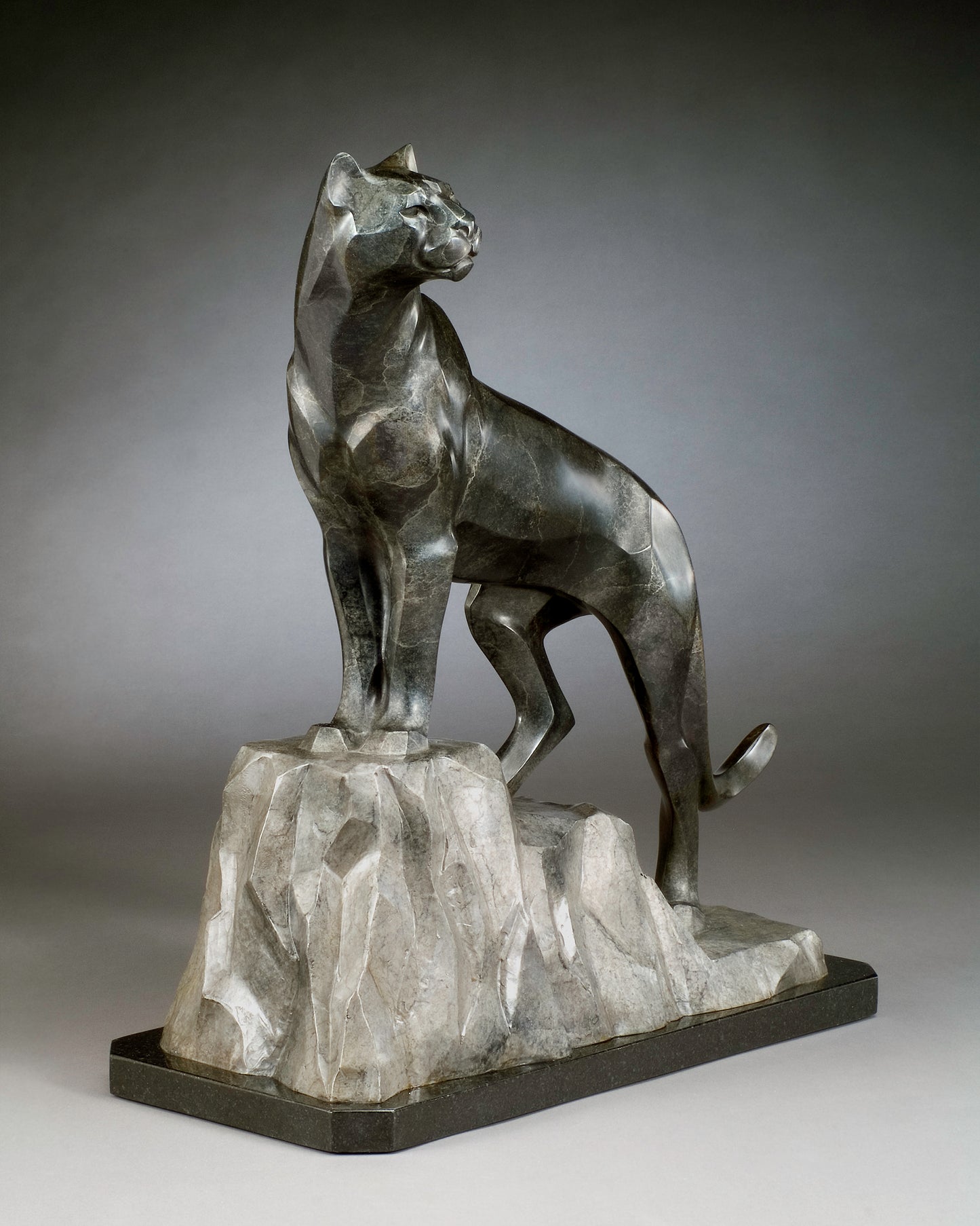 Panther Alert-Sculpture-Rosetta-Sorrel Sky Gallery