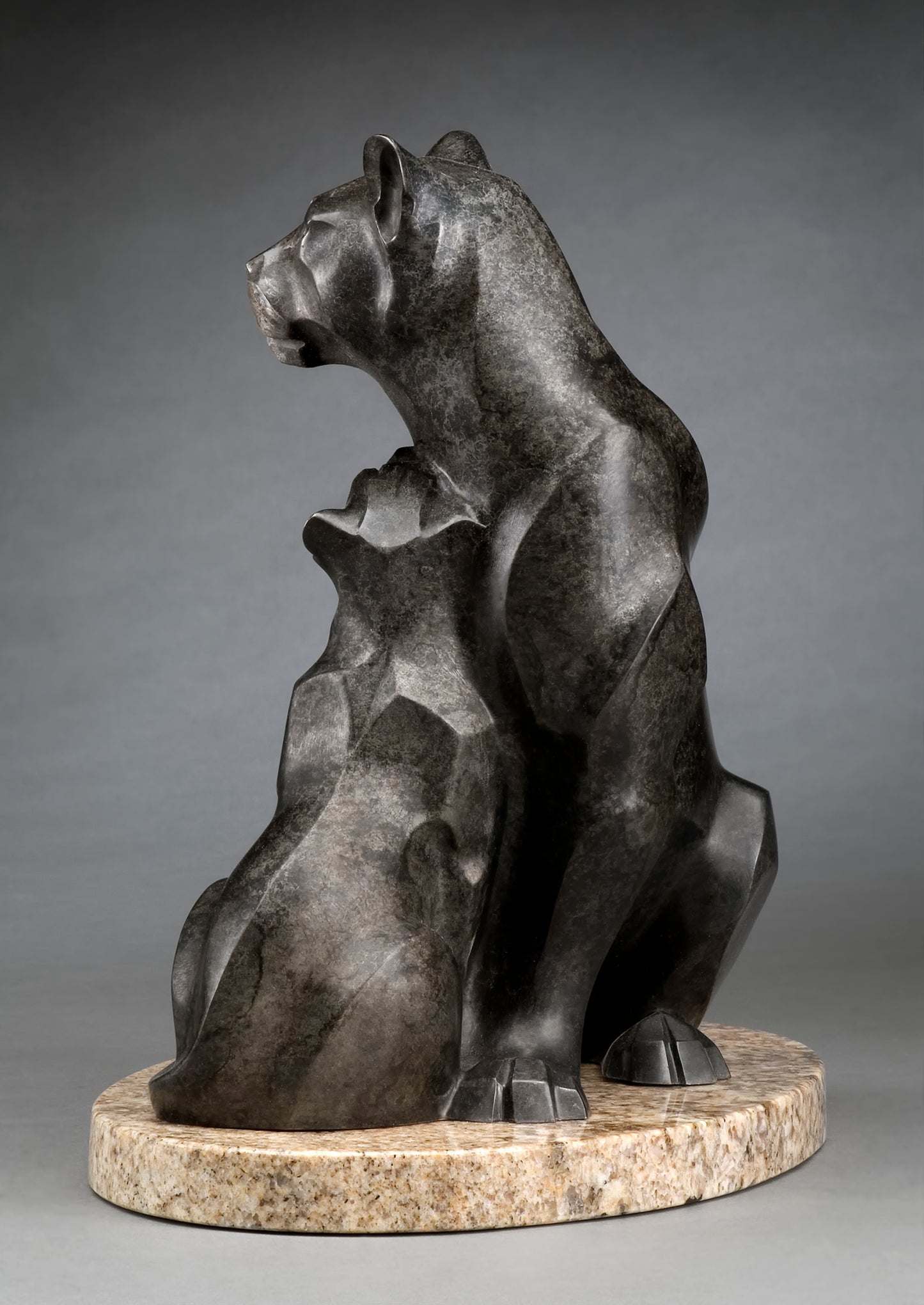 Panther's Pride Maquette-Sculpture-Rosetta-Sorrel Sky Gallery