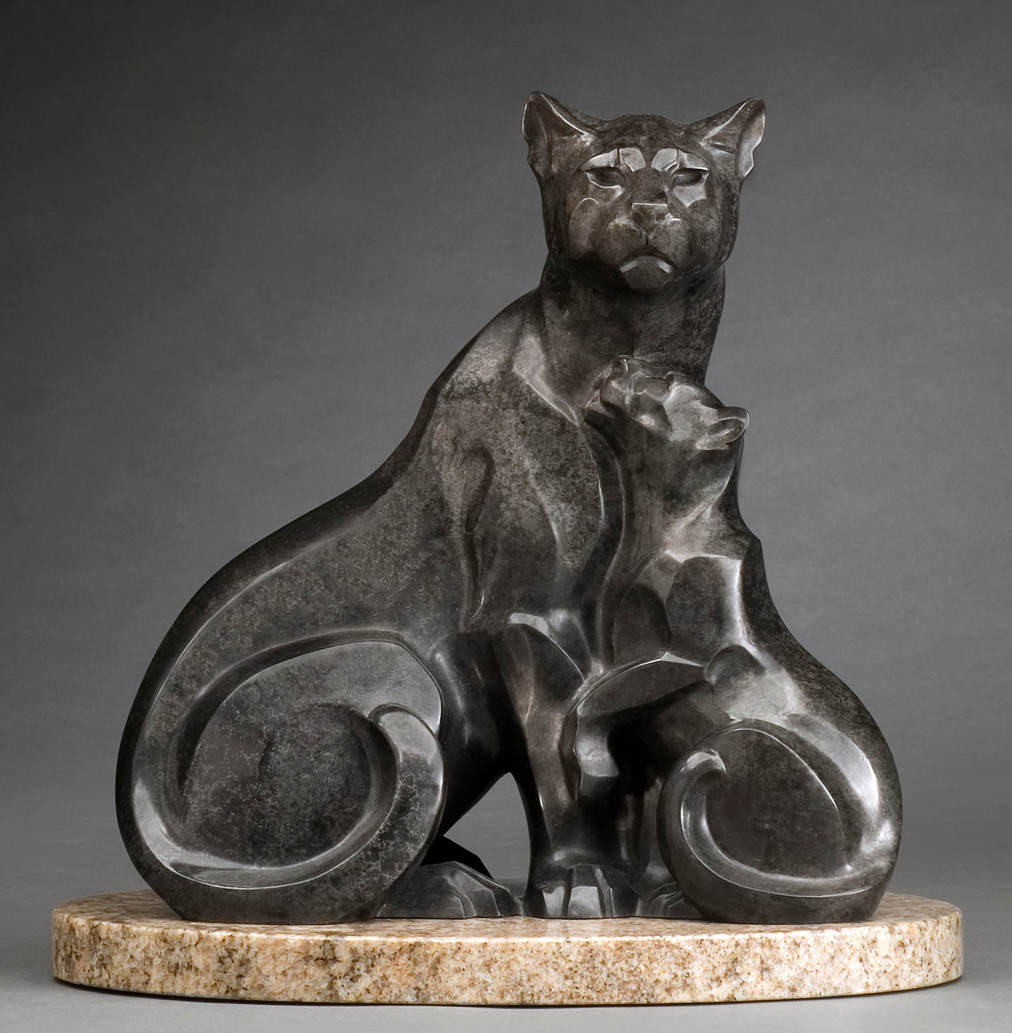 Panther's Pride Maquette-Sculpture-Rosetta-Sorrel Sky Gallery