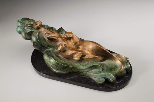 River Antics-Sculpture-Rosetta-Sorrel Sky Gallery