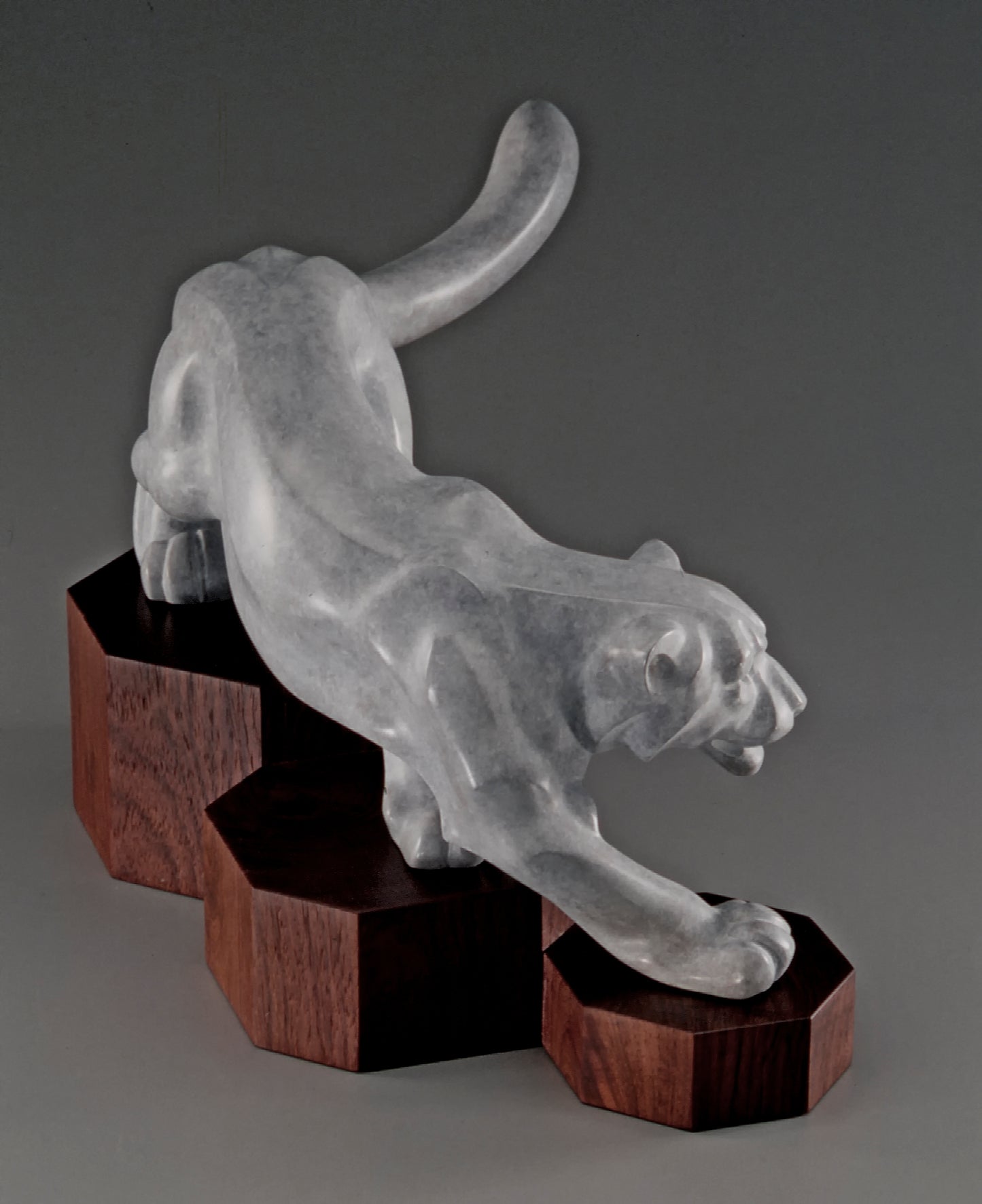 Snow Leopard-Sculpture-Rosetta-Sorrel Sky Gallery
