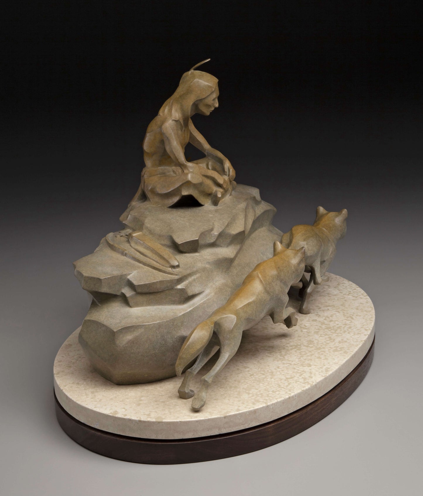 Spirit Brothers-Sculpture-Rosetta-Sorrel Sky Gallery