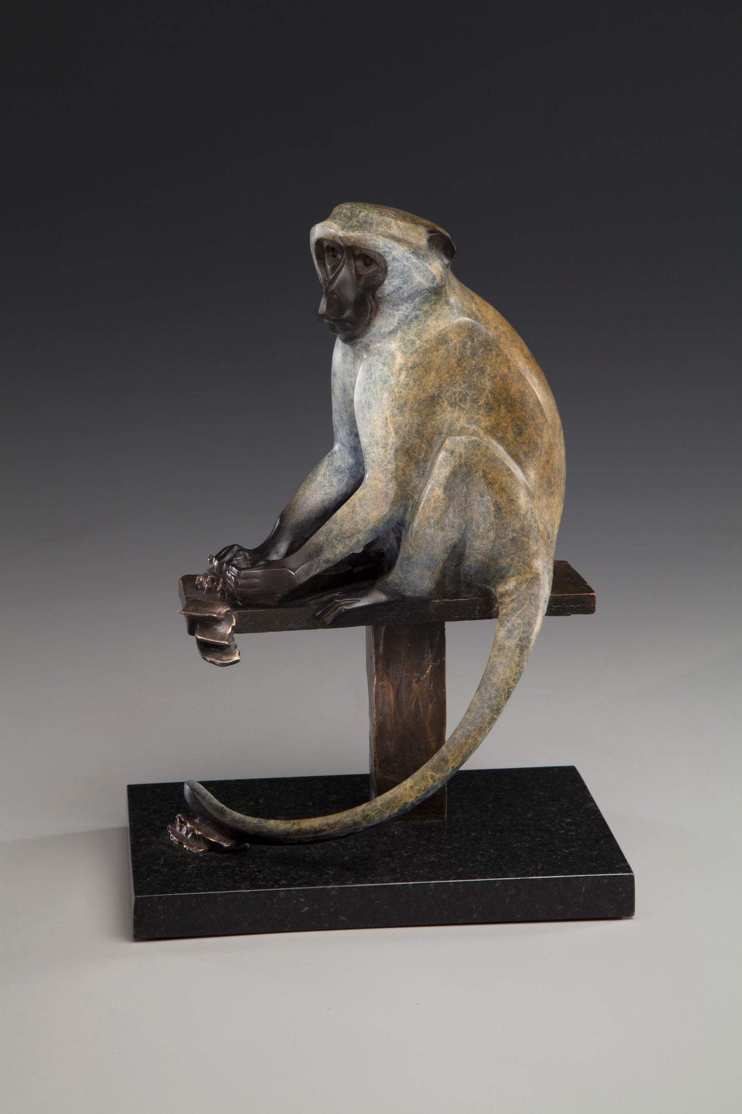 The Critic (or “Don’t Leave Your Paperback On The Veranda”)-Sculpture-Rosetta-Sorrel Sky Gallery