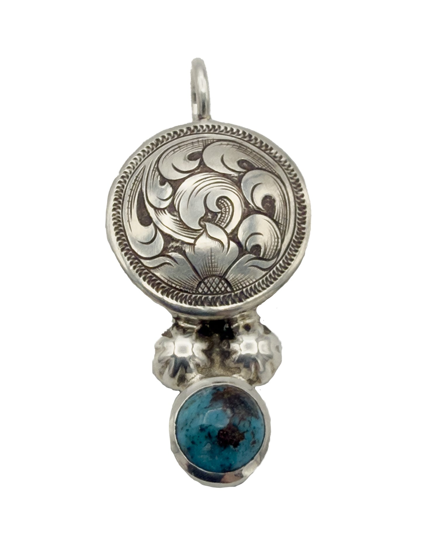 Kingman Engraved Pendant-Jewelry-Shane Hendren-Sorrel Sky Gallery
