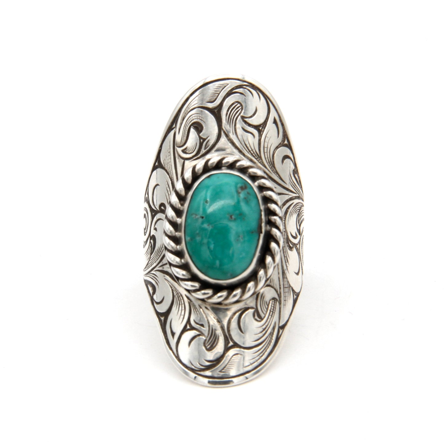 Oval Engraved Ring-Jewelry-Shane Hendren-Sorrel Sky Gallery