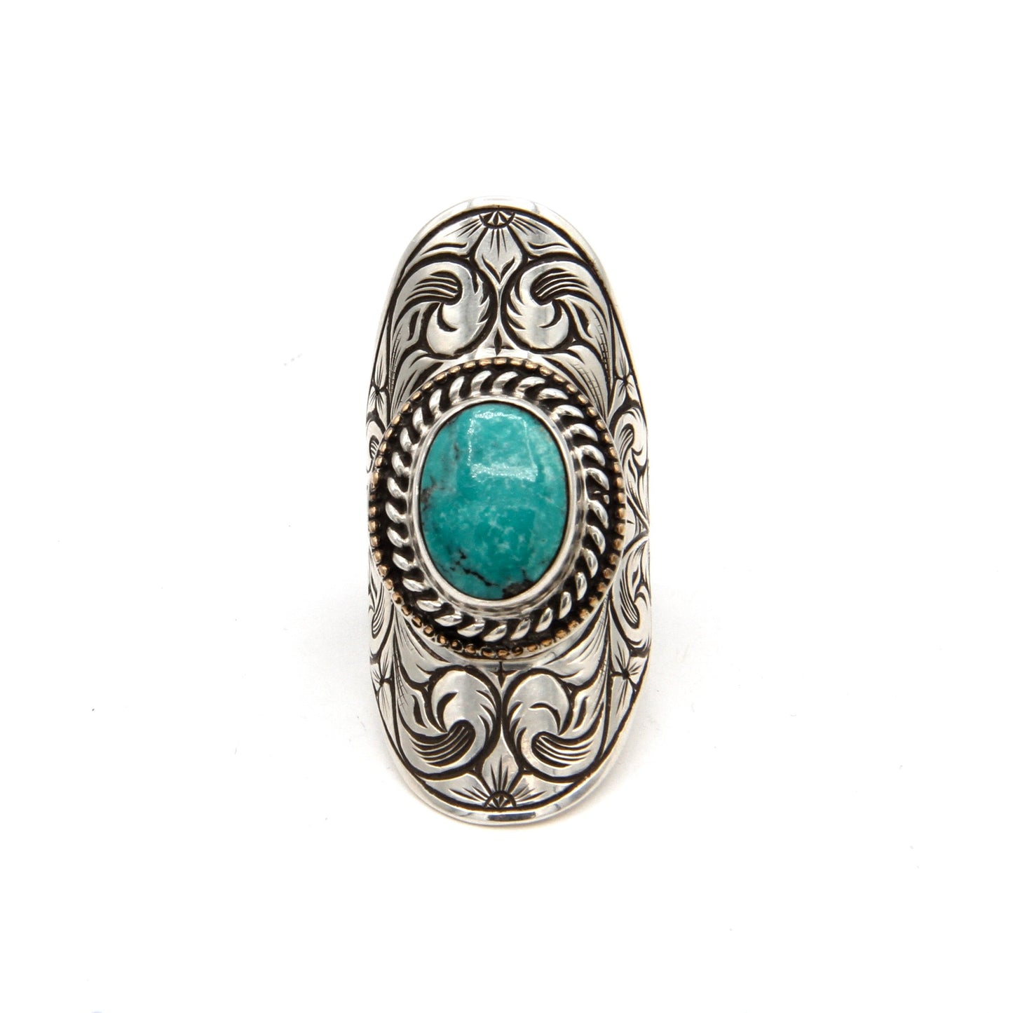 Oval Engraved Ring-Jewelry-Shane Hendren-Sorrel Sky Gallery