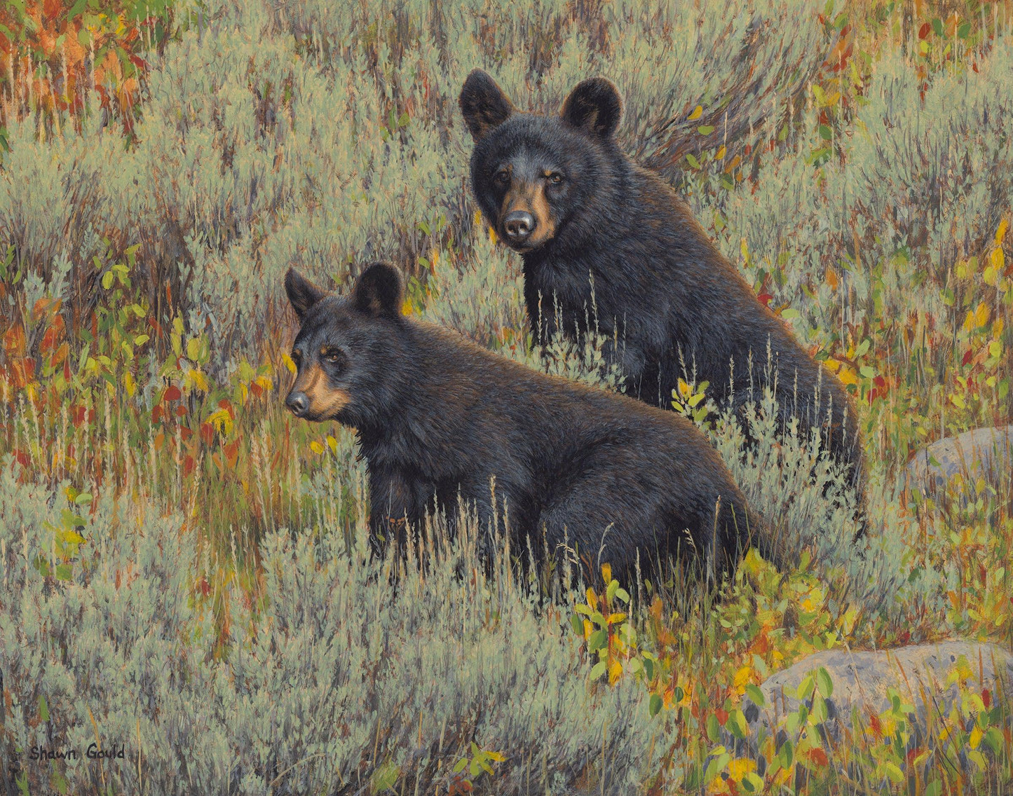 Double Trouble-Painting-Shawn Gould-Sorrel Sky Gallery