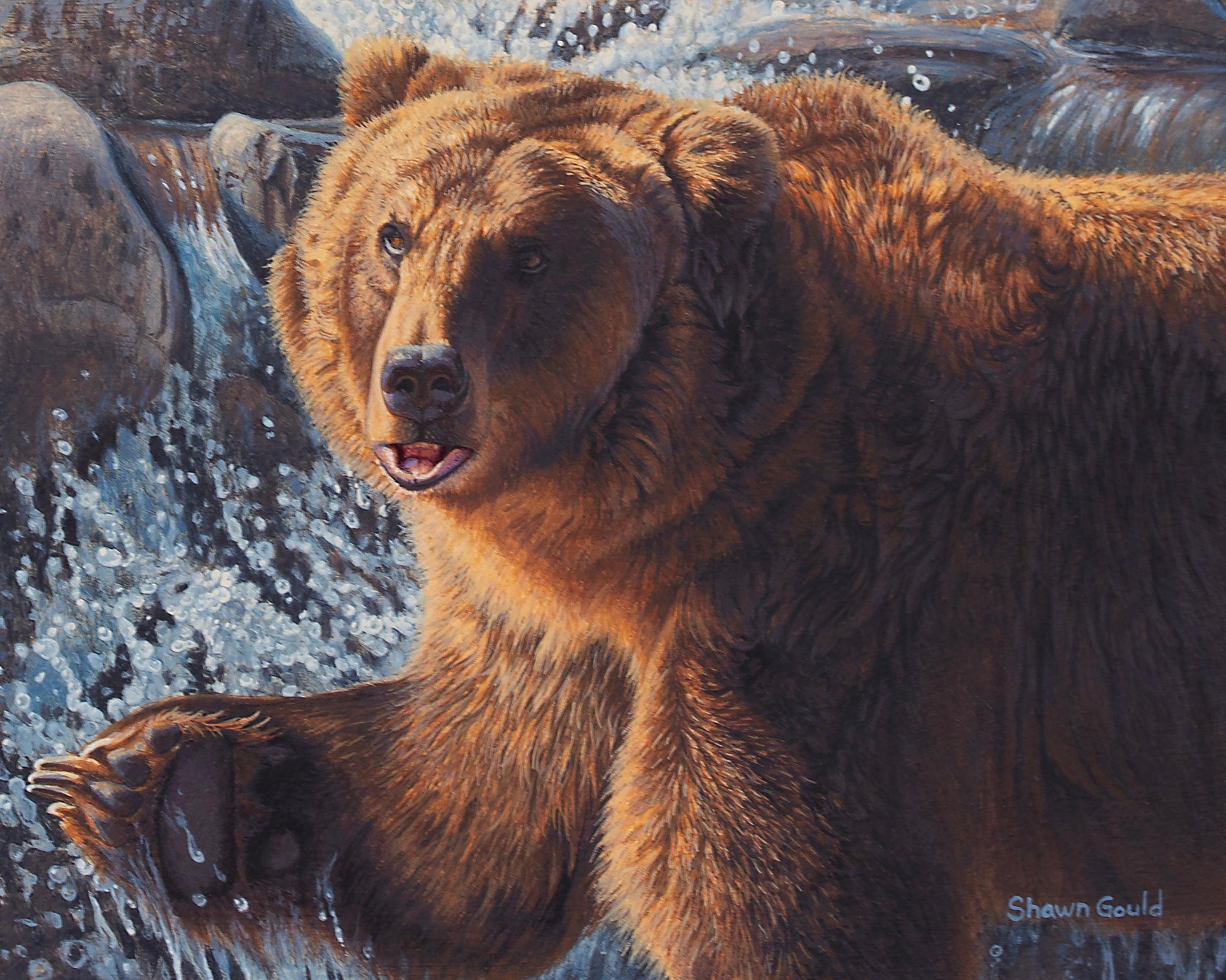 Splash Pool-Painting-Shawn Gould-Sorrel Sky Gallery