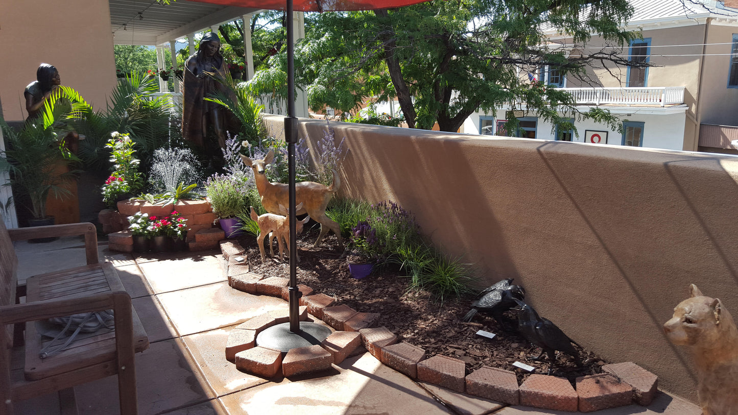 Water Song Life Size Bronze Fountain