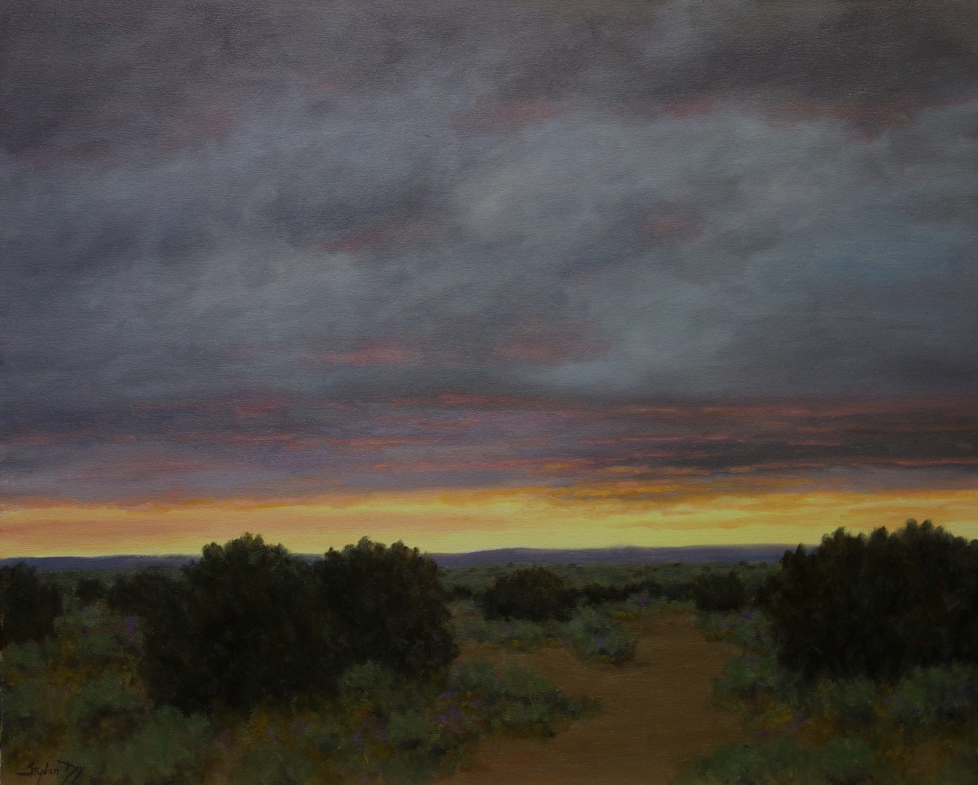 A Little Evening Light-Painting-Stephen Day-Sorrel Sky Gallery