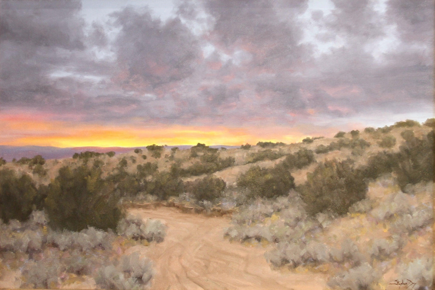Along a Santa Fe Wash
