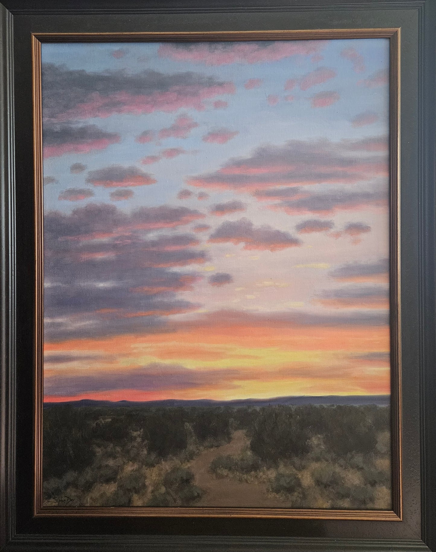 Big Glowing Sky-Painting-Stephen Day-Sorrel Sky Gallery