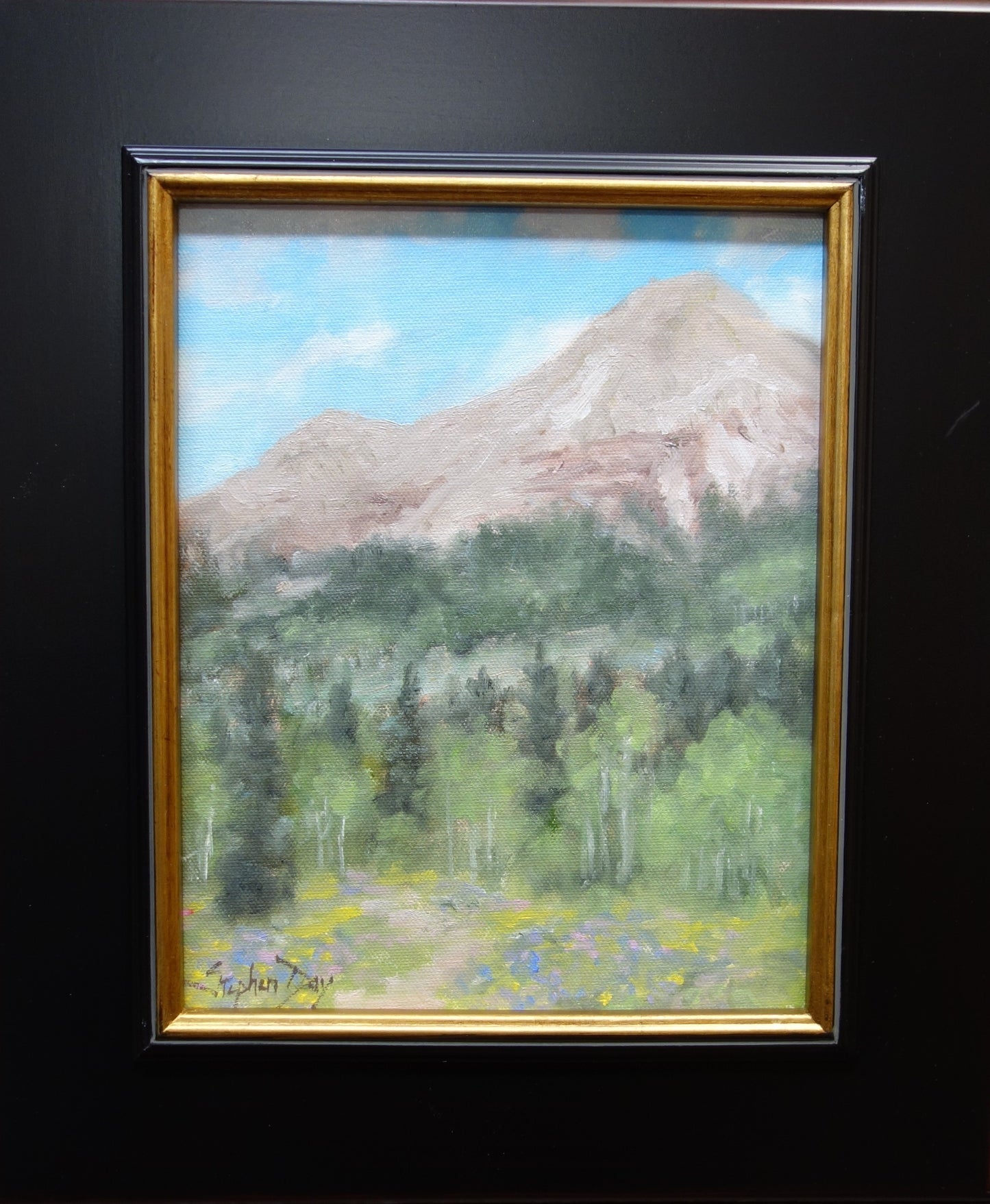 Engineer Mountain - Summer-Painting-Stephen Day-Sorrel Sky Gallery