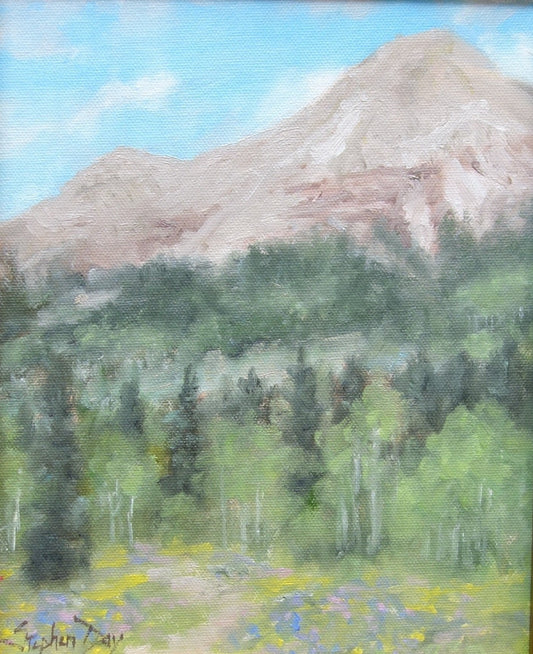 Engineer Mountain - Summer-Painting-Stephen Day-Sorrel Sky Gallery