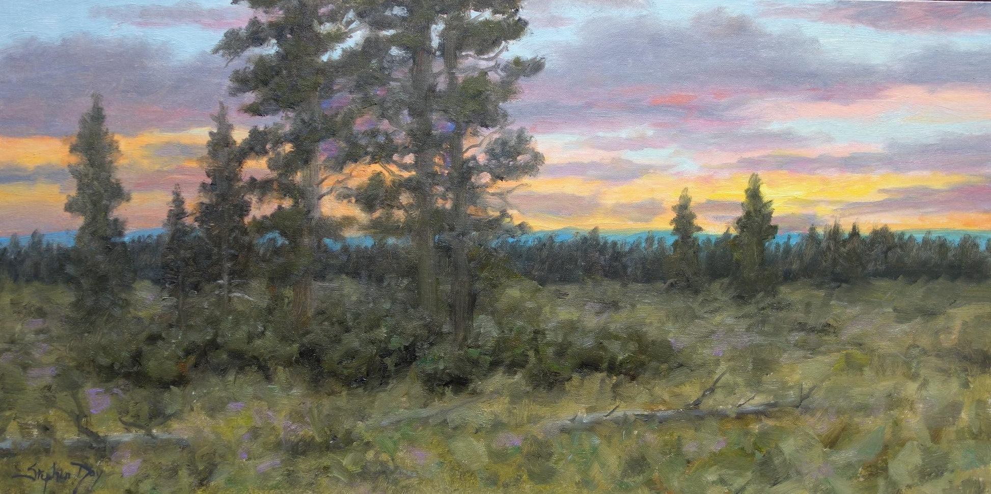 High Pass Sunrise-Painting-Stephen Day-Sorrel Sky Gallery