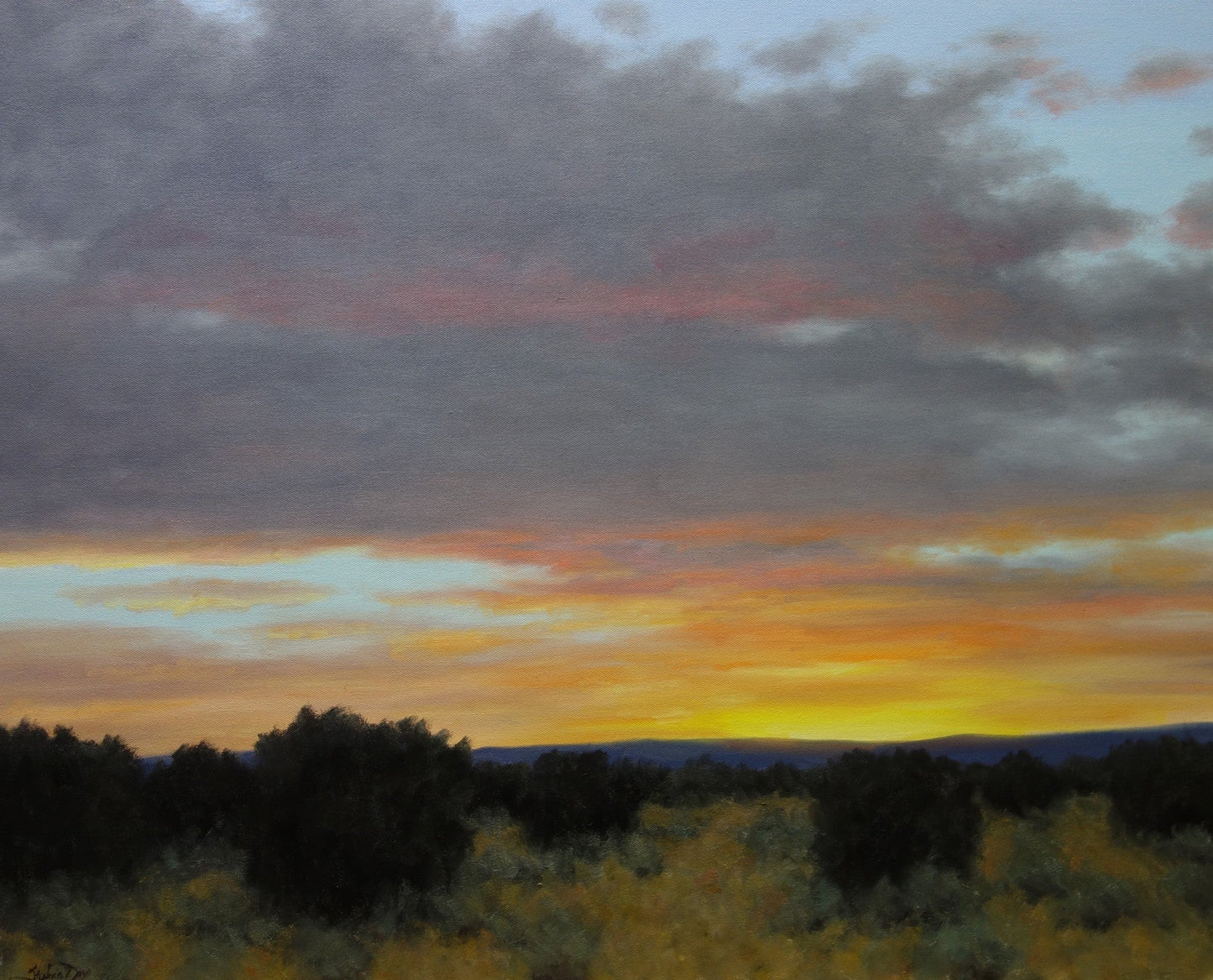 In the Silence of Evening-Painting-Stephen Day-Sorrel Sky Gallery