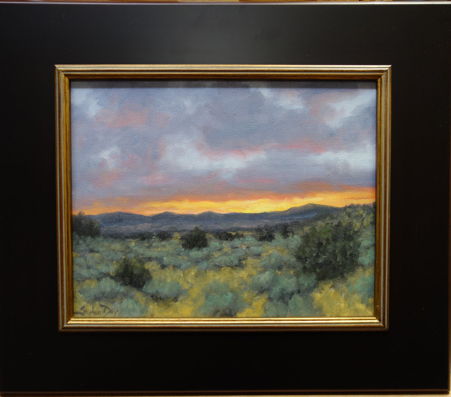 Looking West - Evening-Painting-Stephen Day-Sorrel Sky Gallery