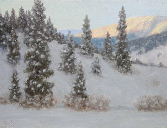 Morning in January-Painting-Stephen Day-Sorrel Sky Gallery