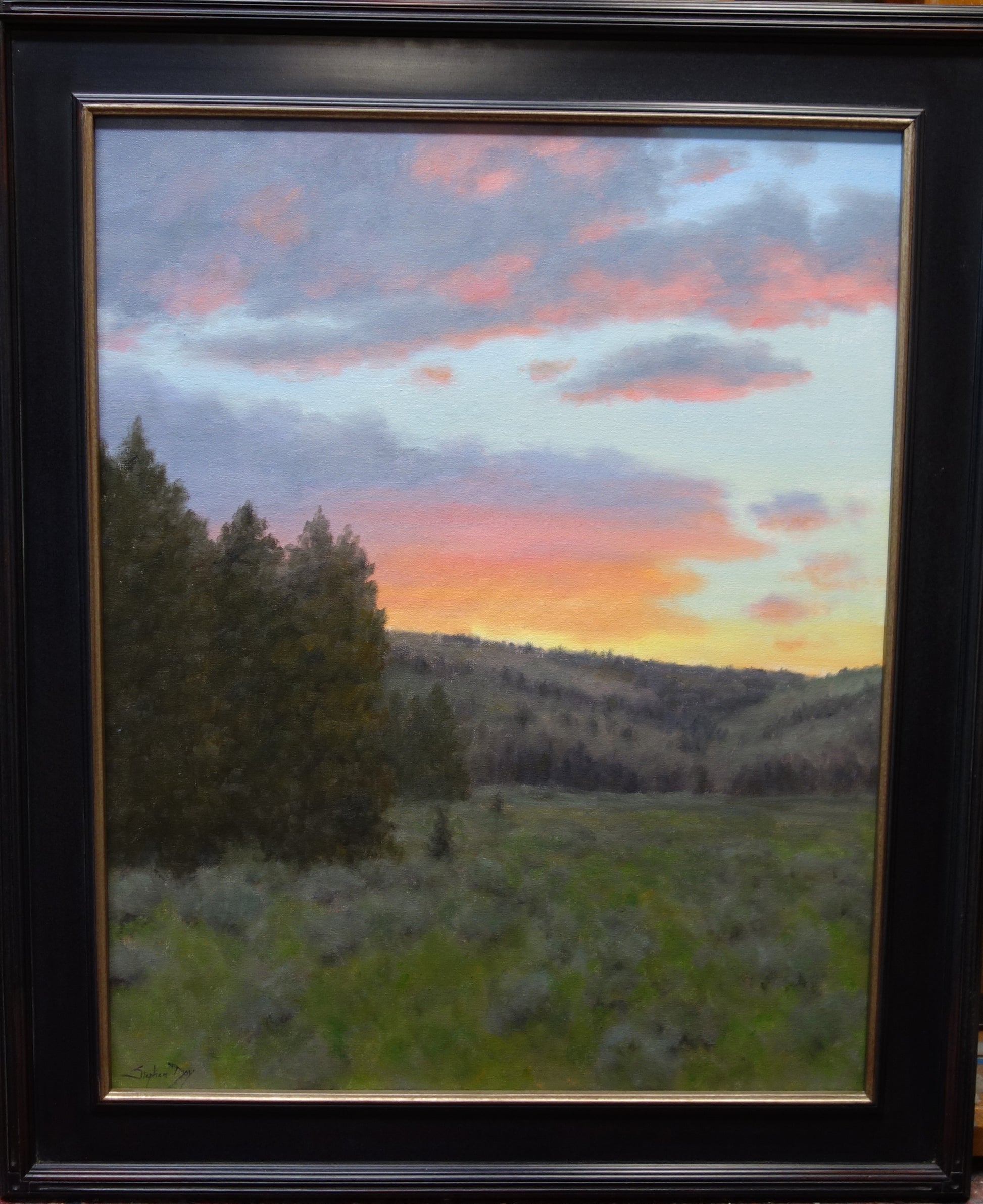 Mountain Evening Vista-Painting-Stephen Day-Sorrel Sky Gallery