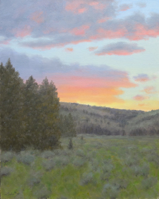 Mountain Evening Vista-Painting-Stephen Day-Sorrel Sky Gallery