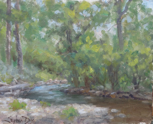 Summer Stream-Painting-Stephen Day-Sorrel Sky Gallery