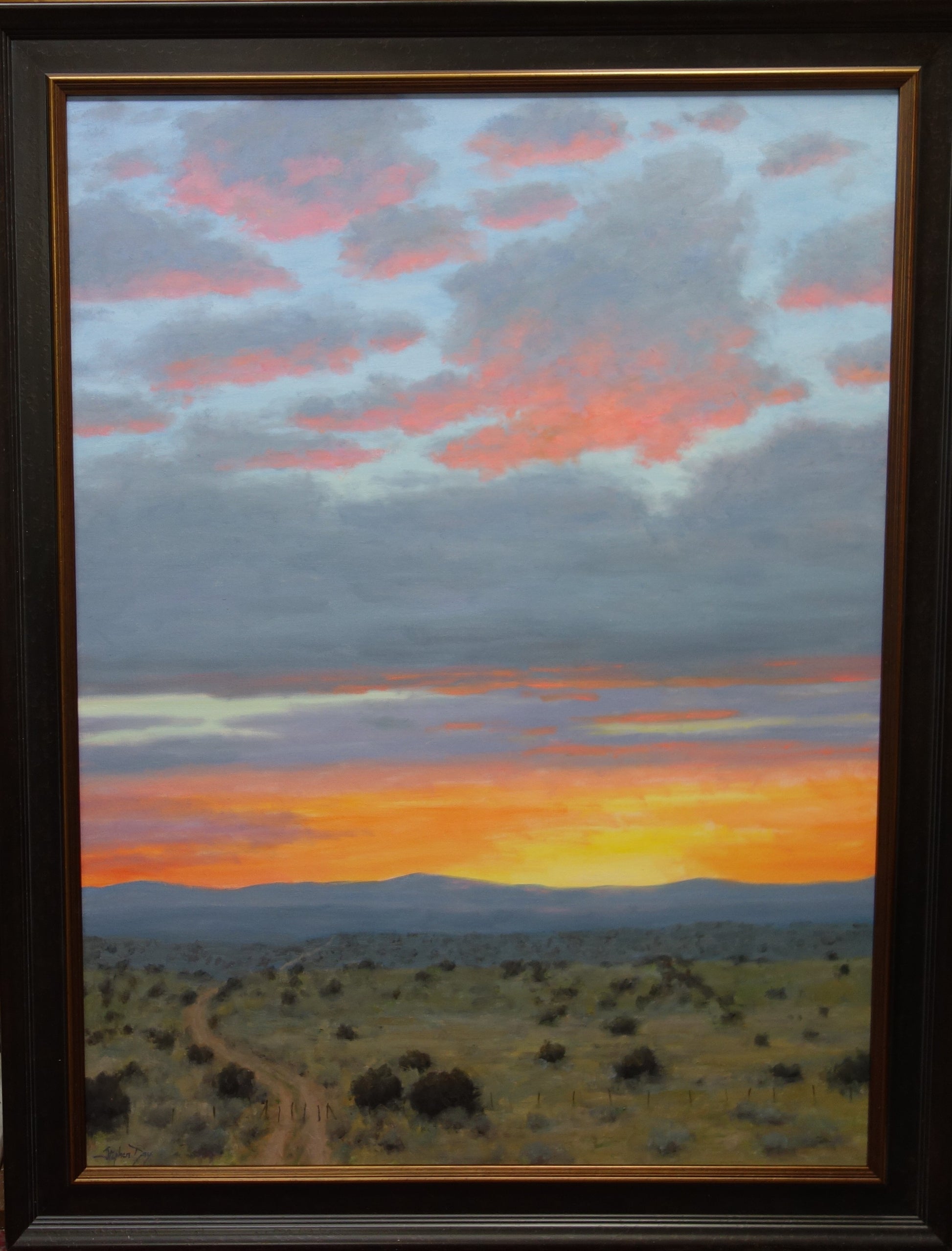 Sunset Over Open Country-Painting-Stephen Day-Sorrel Sky Gallery