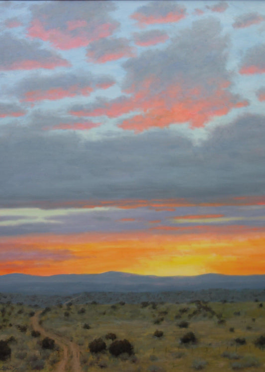 Sunset Over Open Country-Painting-Stephen Day-Sorrel Sky Gallery