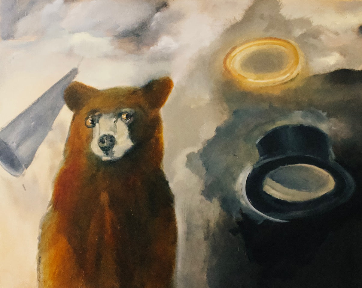 Bear With Three Uncommon Hats