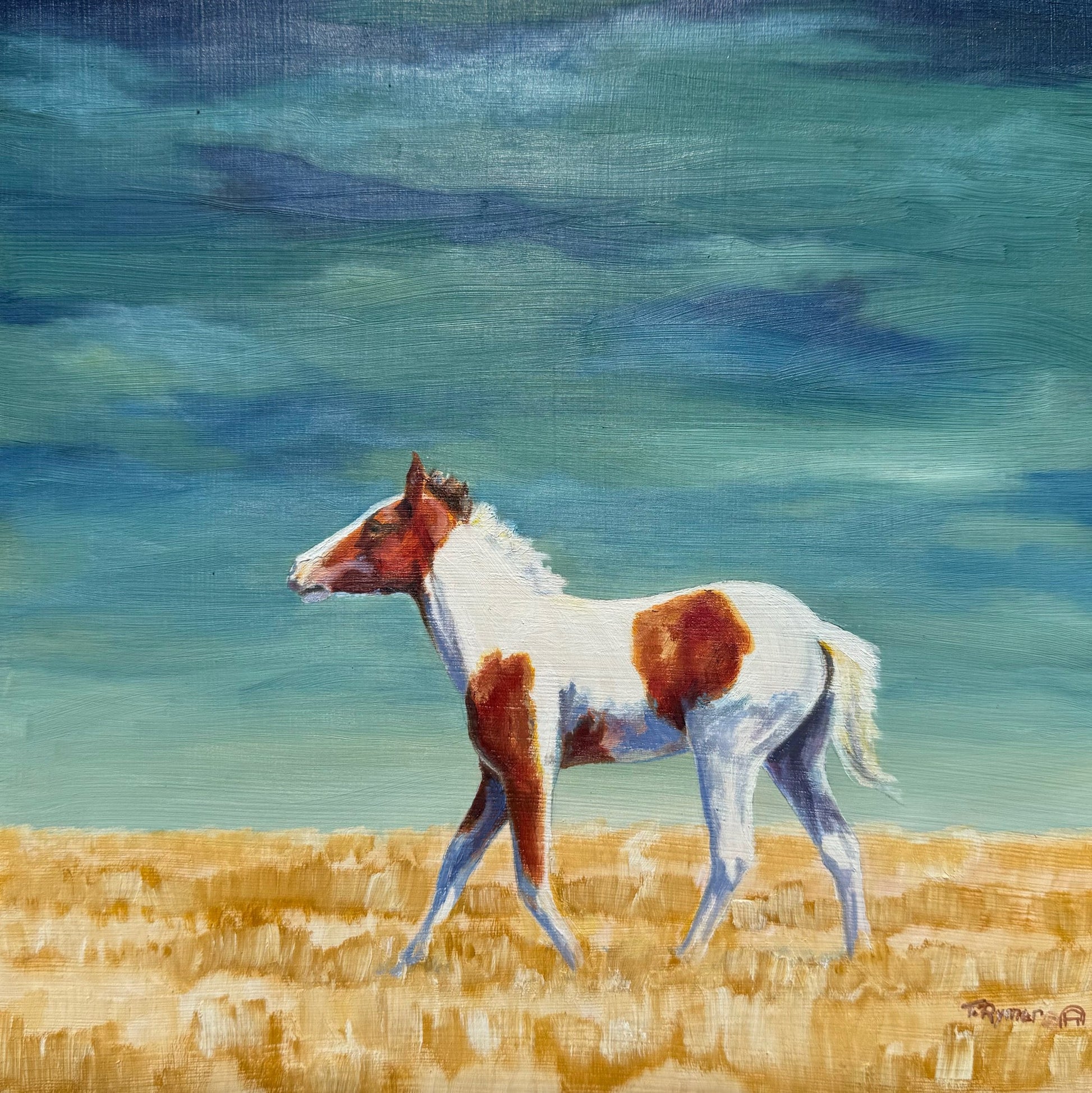 He Was a Runner-Painting-Tamara Rymer-Sorrel Sky Gallery