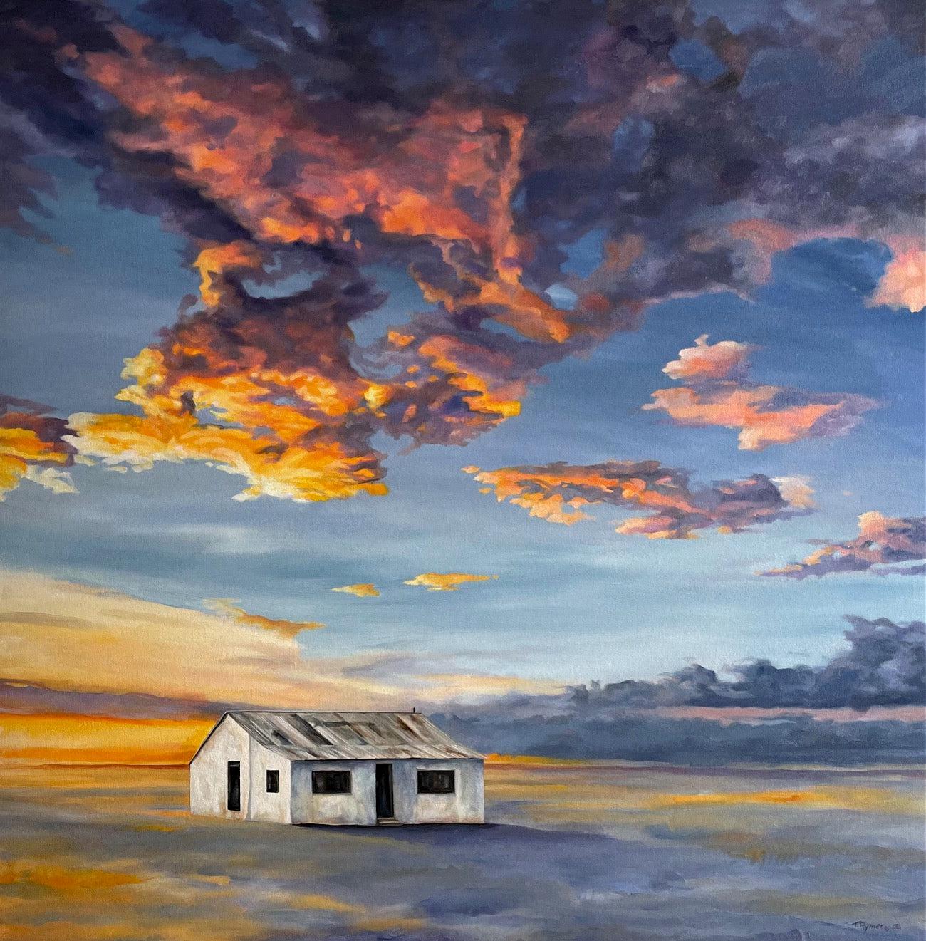 They Stopped in Ft. Sumner-Painting-Tamara Rymer-Sorrel Sky Gallery