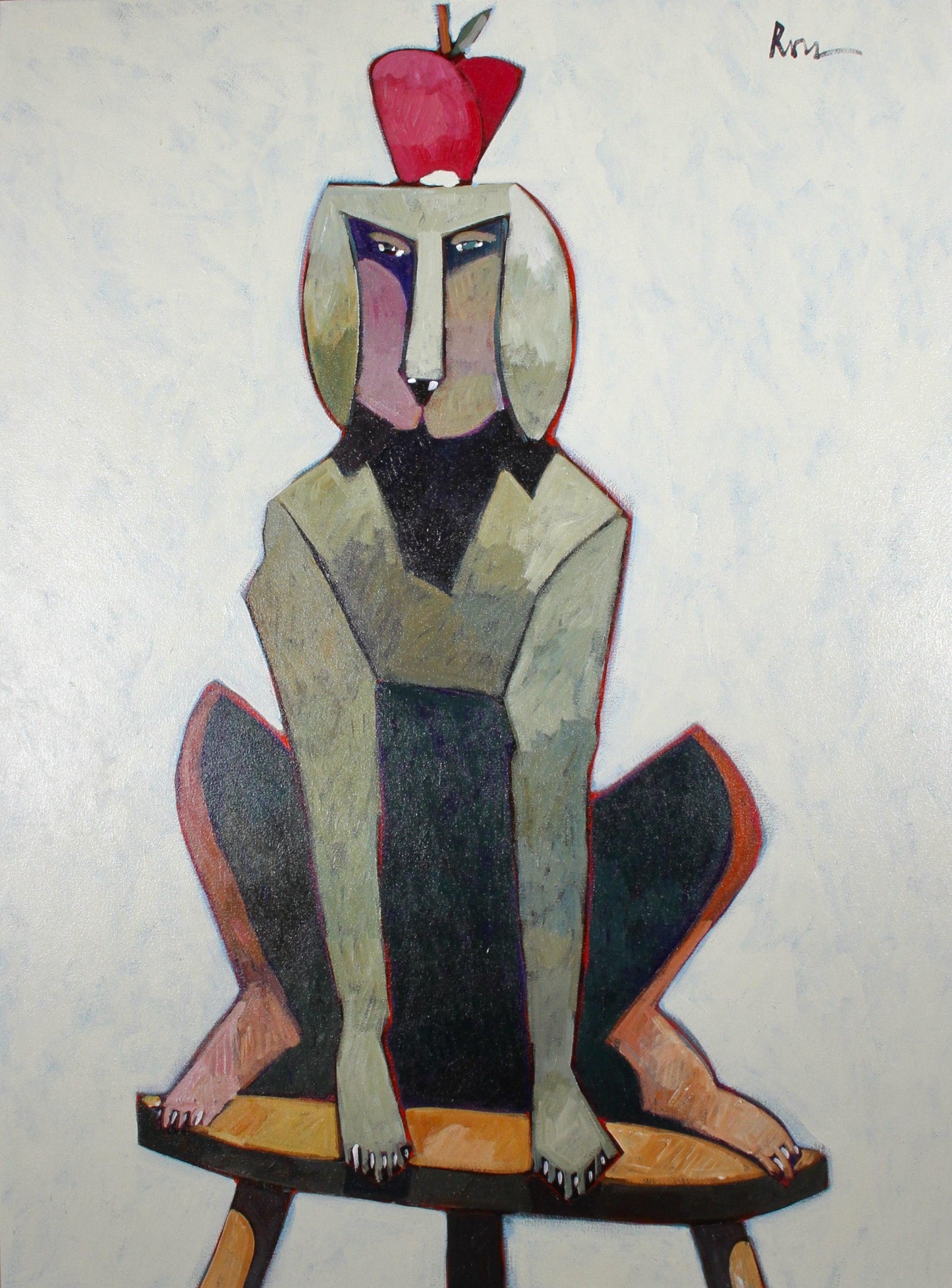 Annie Oakley's Dog-Painting-Thom Ross-Sorrel Sky Gallery