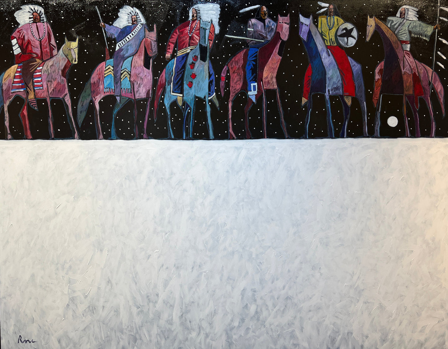 Moonrise-Painting-Thom Ross-Sorrel Sky Gallery