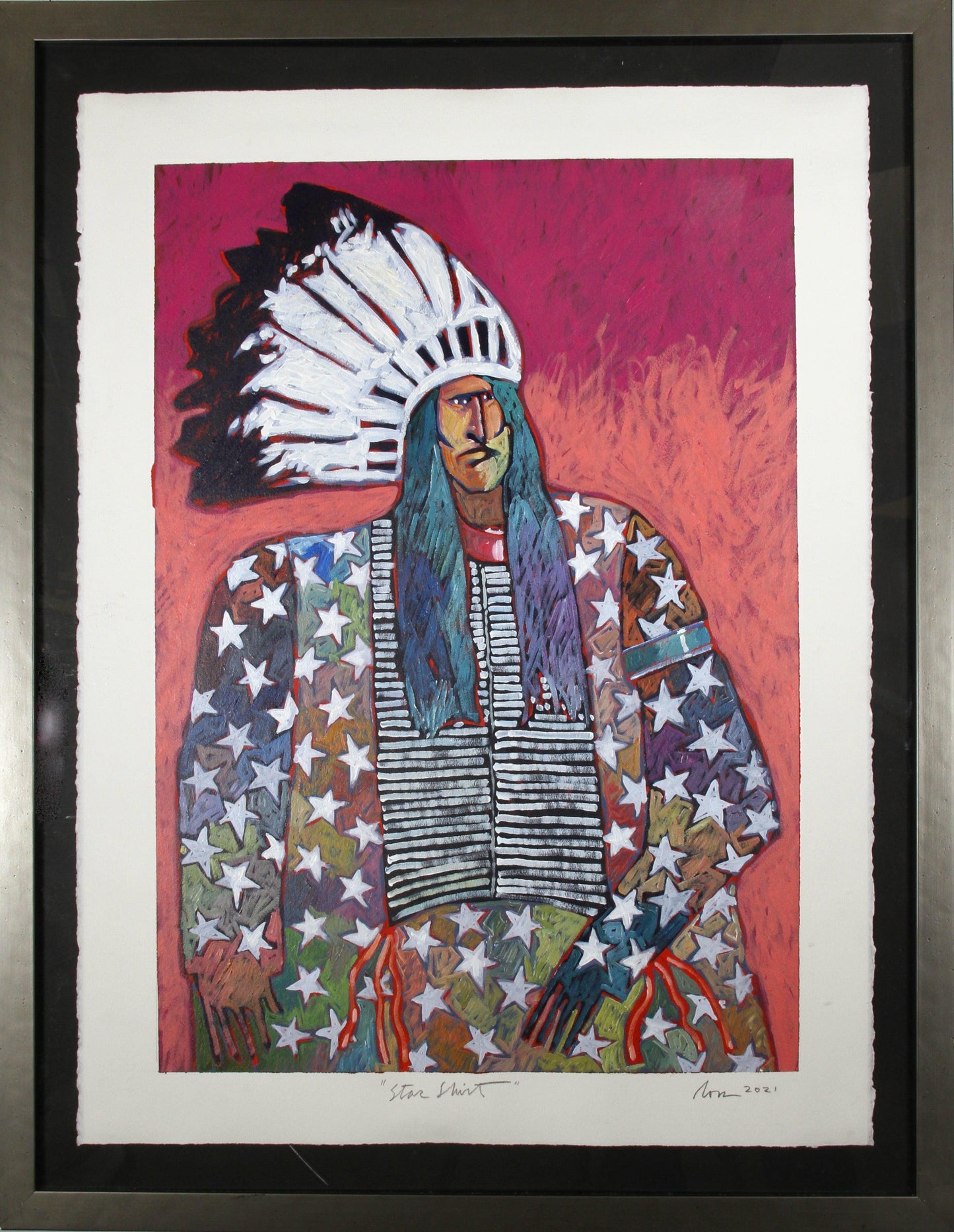 Star Shirt-Painting-Thom Ross-Sorrel Sky Gallery