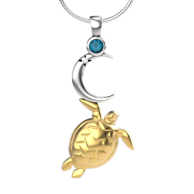 Noc Turtle Pendant-Jewelry-Tim Cherry-Sorrel Sky Gallery