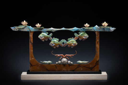 Creek Mystique-Sculpture-Tim Cherry-Sorrel Sky Gallery