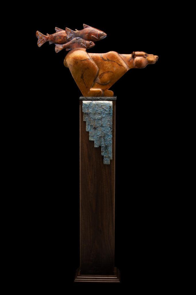 Dreams of Salmon - Large-Sculpture-Tim Cherry-Sorrel Sky Gallery