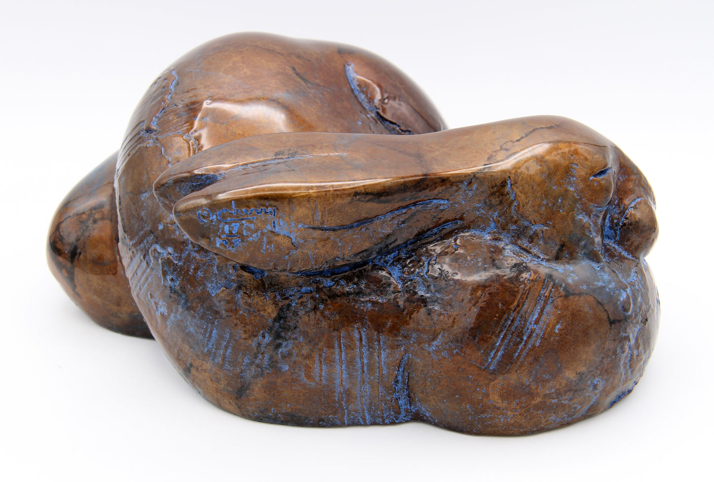 Rabbit Repose-Sculpture-Tim Cherry-Sorrel Sky Gallery