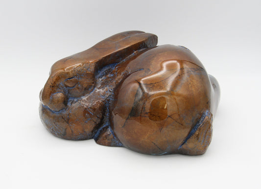 Rabbit Repose-Sculpture-Tim Cherry-Sorrel Sky Gallery