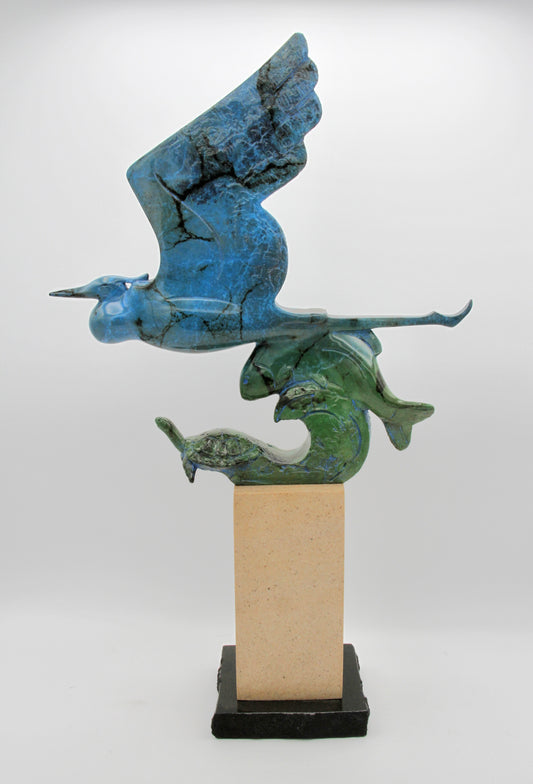 River Mates-Sculpture-Tim Cherry-Sorrel Sky Gallery