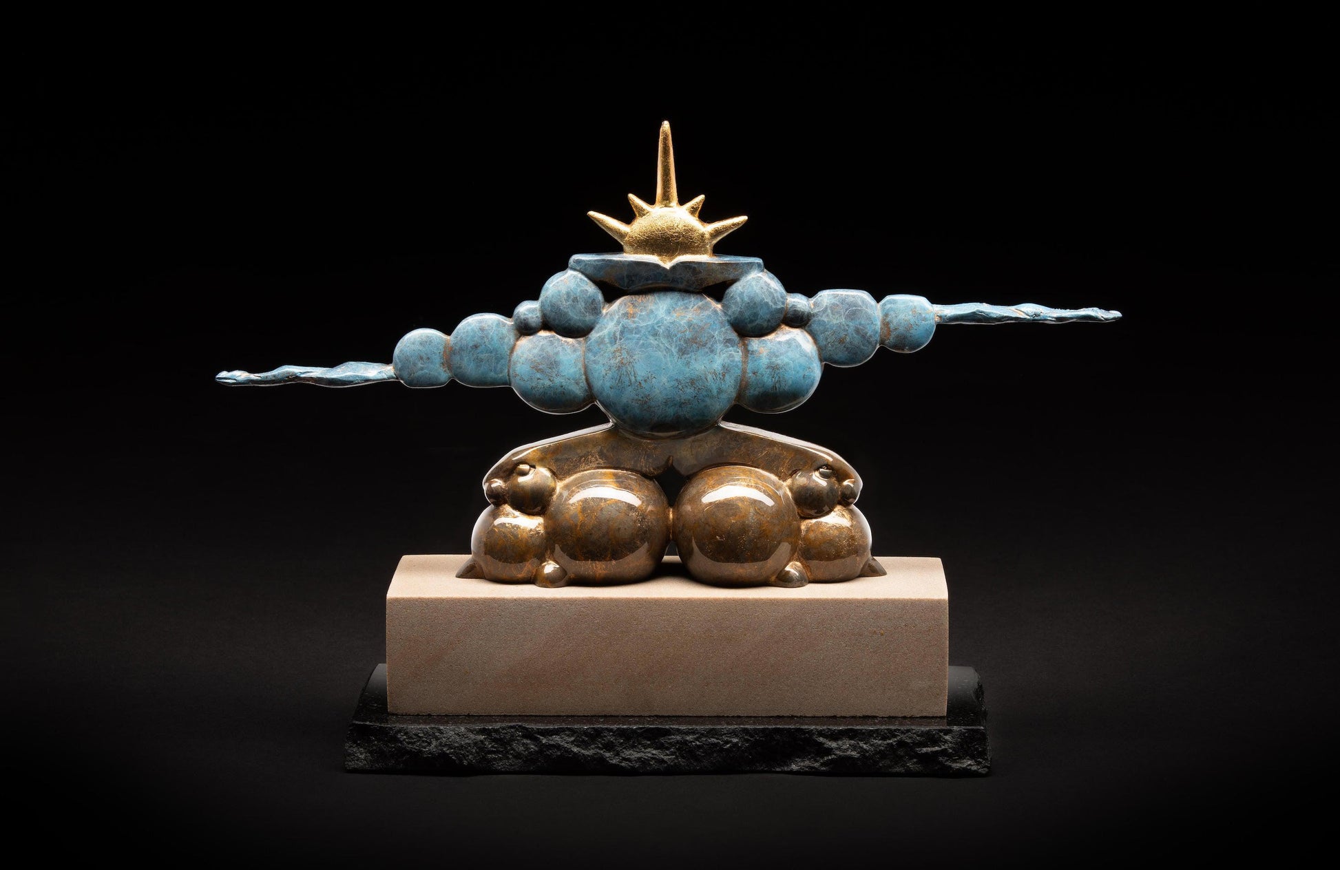Under Bunny Skies-Sculpture-Tim Cherry-Sorrel Sky Gallery