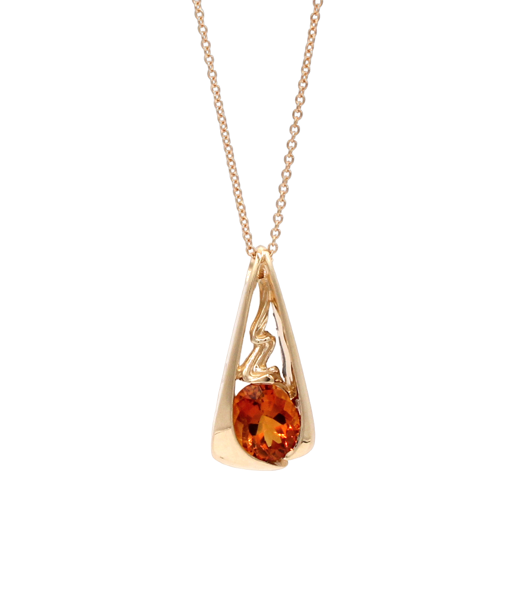 Heartline Pendant-Jewelry-Toby Pomeroy-Sorrel Sky Gallery