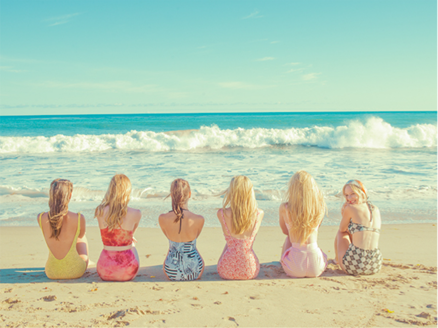 Girls at the Beach-Photographic Print-Tyler Shields-Sorrel Sky Gallery
