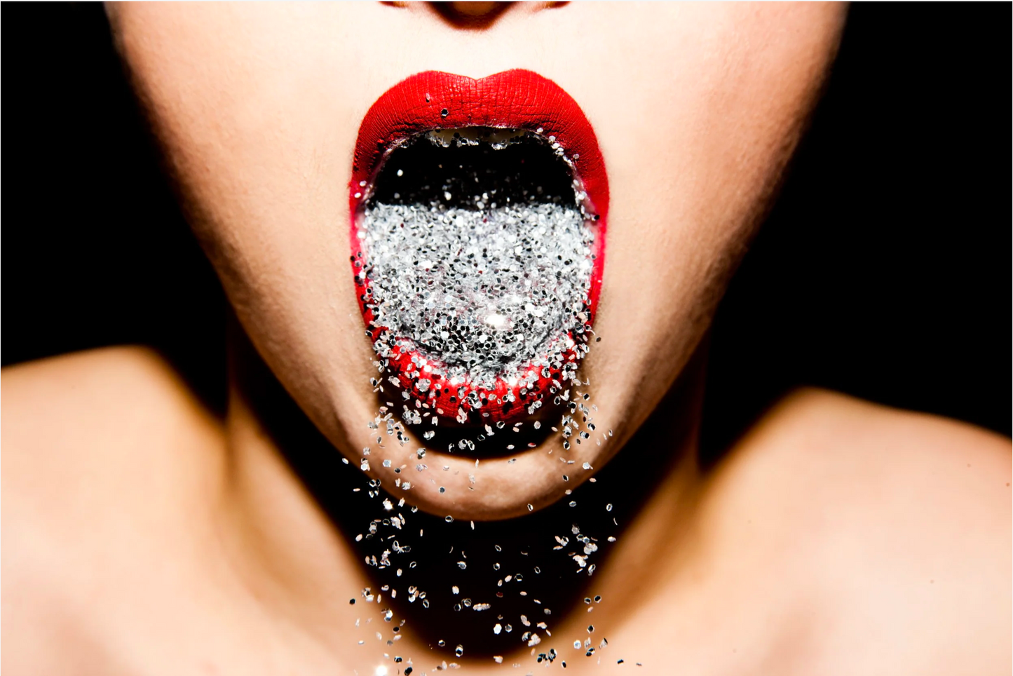 Glitter Mouth-Photographic Print-Tyler Shields-Sorrel Sky Gallery