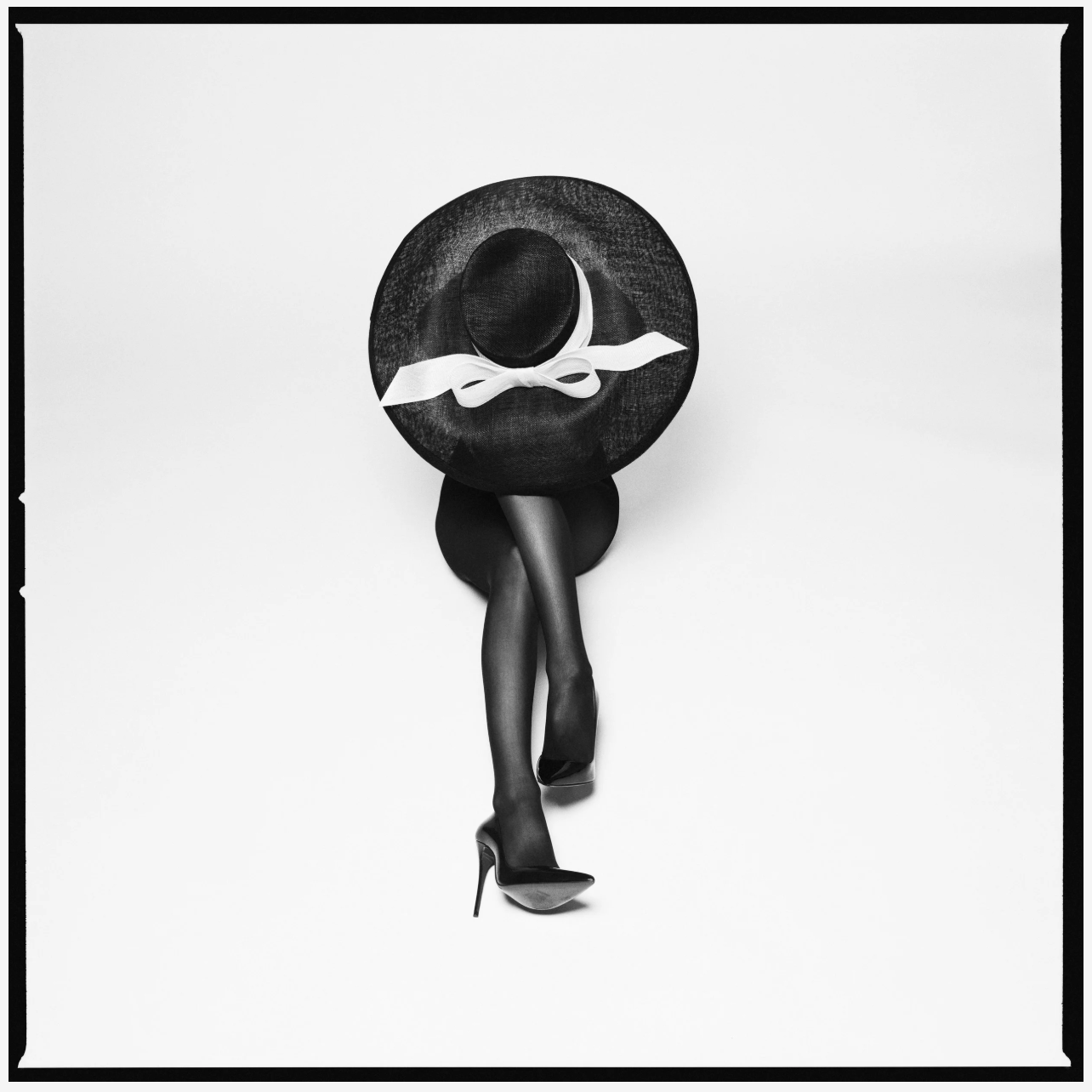 Hat and Heels Silhouette-Photographic Print-Tyler Shields-Sorrel Sky Gallery