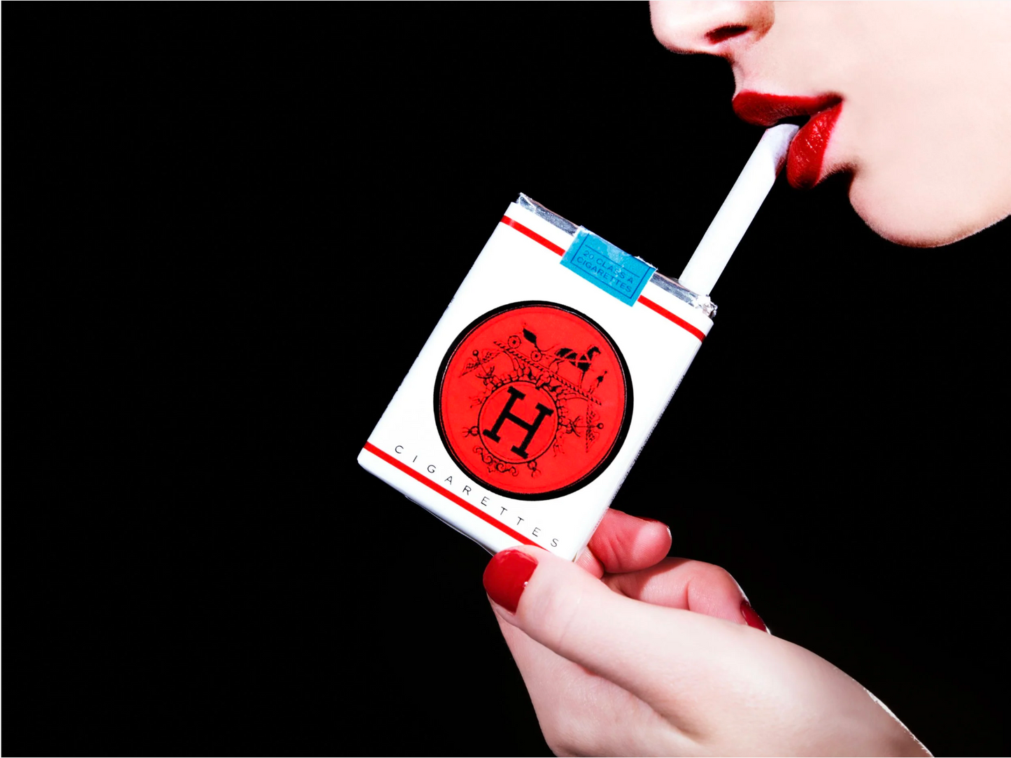 Hermes Cigarette-Photographic Print-Tyler Shields-Sorrel Sky Gallery