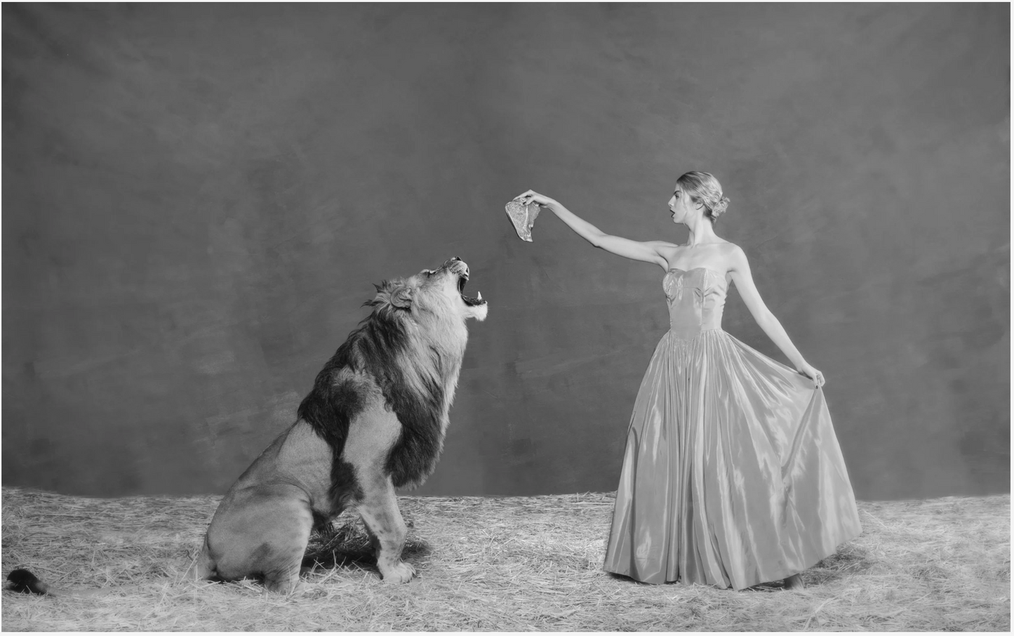 Lion Tamer-Photographic Print-Tyler Shields-Sorrel Sky Gallery