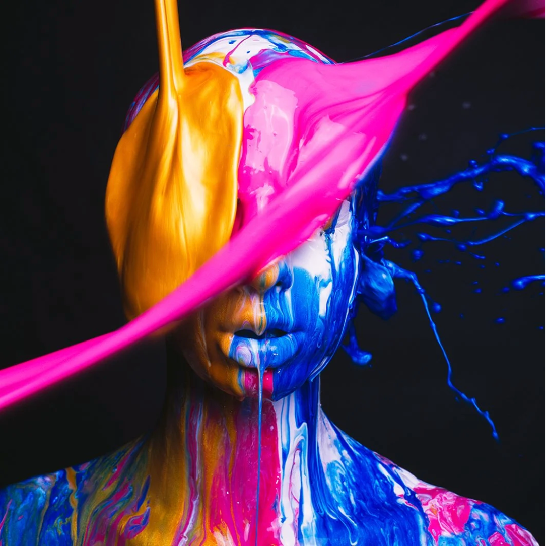 Pink Blue and Gold-Photographic Print-Tyler Shields-Sorrel Sky Gallery