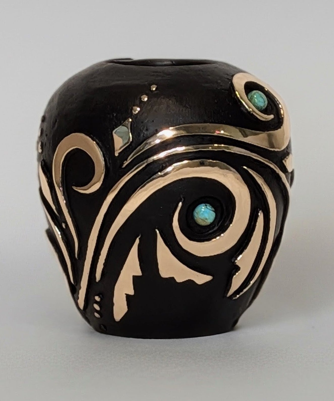 Vessel w/ Turquoise