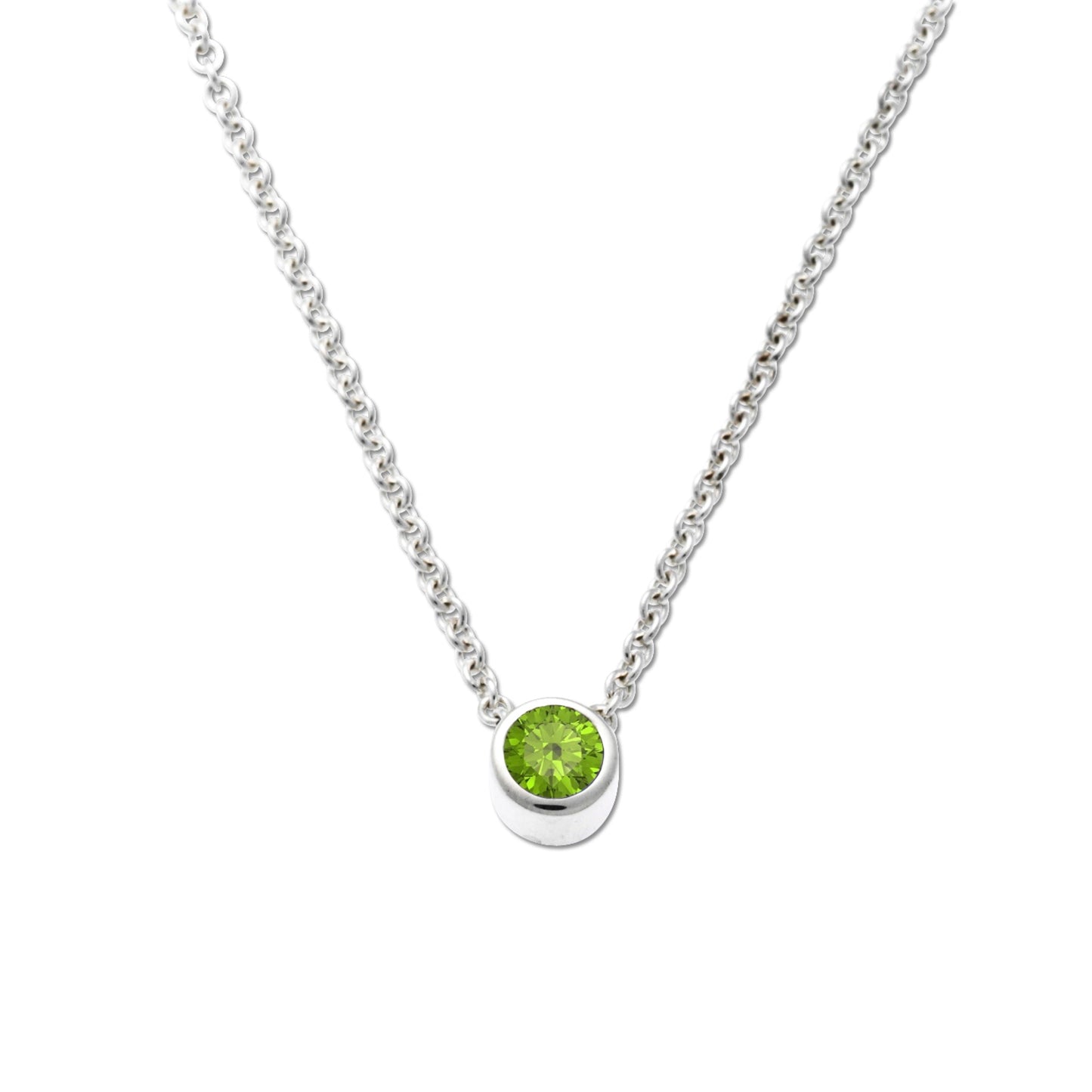 Peridot on Chain Pendant-Jewelry-Zina Sterling-Sorrel Sky Gallery