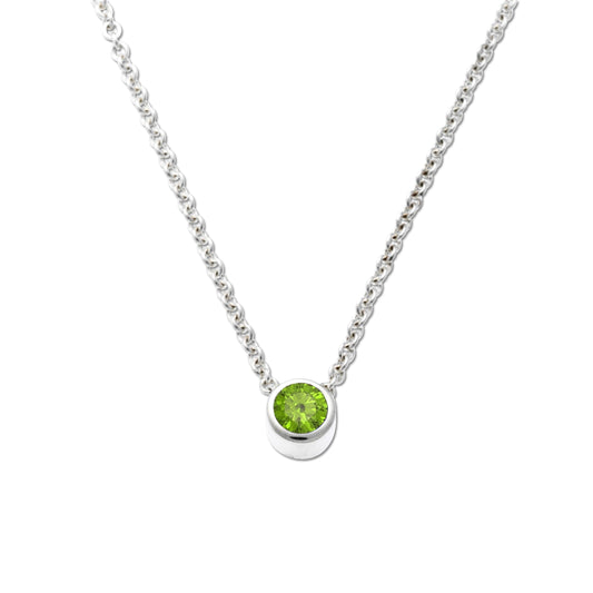 Peridot on Chain Pendant-Jewelry-Zina Sterling-Sorrel Sky Gallery